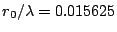 $r_0/\lambda=0.015625$